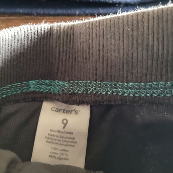 9M BUNDLE 3 Items Hoodie, Shorts, Onesie Carter's Just One You 9 Months - Picture 3 of 9